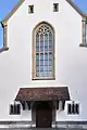 Haupteingang der Kirche