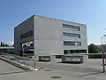 Das 2007 fertiggestellte Mediotheksgebäude