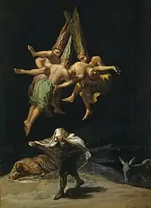 Vuelo de brujas (Francisco de Goya)
