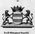 Freiherrliches Wappen