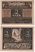 2 Mark, aus dem Jahr 1921