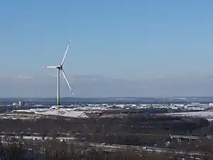 Die Windkraftanlagen Fröttmaning und Freimann