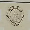 Wappen der Batthyány an der Ostfassade