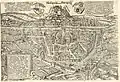 Ansicht von Würzburg; Holzschnitt, 1548