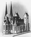 Entwurf eines neugotischen Neubaus 1911