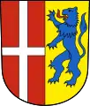 Blauer Löwe im Wappen von Wollerau
