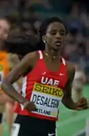 Betlhem DesalegnRang acht in 15:48,52 min