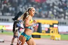 Genevieve LaCaze Rang sieben in 9:39,35 min