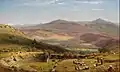 The Amphitheatre of Tusculum and Albano Mountains, 1860