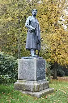 General Karl Friedrich Wilhelm Freiherr von Wrangel im Stadtpark Flensburg