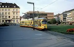 GTW-D8 241 am Bahnhofplatz (1979)