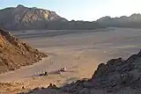 Wüstenlandschaft bei Hurghada