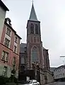 Ansicht des Turmes von der Vogelsaue