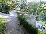 Plattform auf dem Denkmal