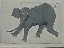 Der Sprung von Tuffi auf einer Hallenwand an der Wupper