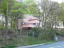 Villa Espenlaub in Wuppertal, Hans Heinz Lüttgen, um 1927. Bauhausstil.