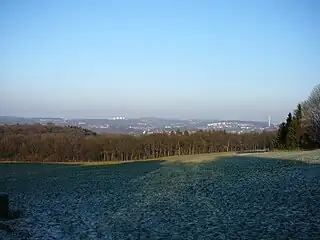 Blick vom Sonnenberg in das Sonnborner Kalkgebiet
