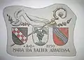 Wappen der Äbtissin Ida Maria Räber