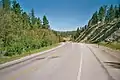 Wyoming Highway 24 zwischen Carlile Junction und Devils Tower