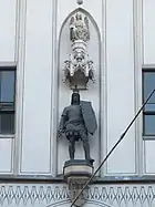 Heinrich der Löwe, östliche Fassade