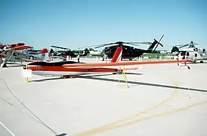 Schweizer X-26 bei einer Luftfahrtausstellung