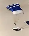 X-38 bei einem Test