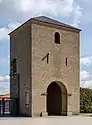 Der Molenturm als Mauerturm mit Tor