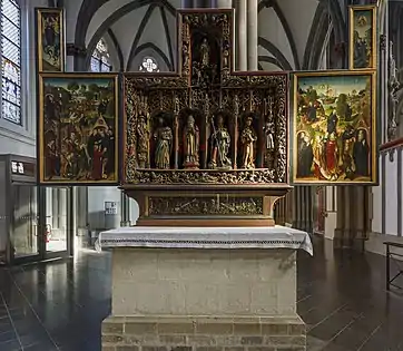 Antoniusaltar, um 1500