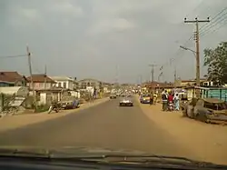 Yabastrasse in Ondo
