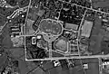 Der Yabase Sports Park in den 1960er Jahren. In der Mitte das damalige Akita Yabase Athletic Stadium. Rechts daneben das Akigin-Stadion.