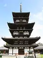 Am Yakushi-ji in Nara