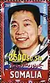 Somalische Briefmarke mit Yang Liwei