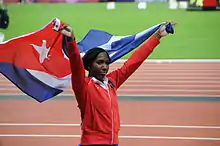Silbermedaille:Yarisley Silva