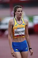 Bronzemedaillengewinnerin Jaroslawa Mahutschich