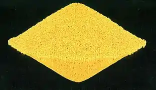 Pulverförmiger Yellowcake