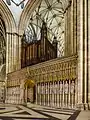 York Minster, Lettner