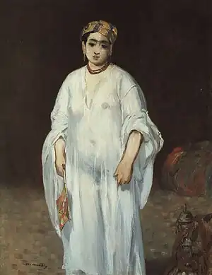 Édouard Manet:Junge Frau im orientalischen KostümStiftung Sammlung E. G. Bührle, Zürich