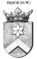Stammwappen derer von Yrsch