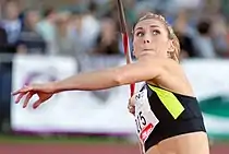 Rachel YurkovichRang acht mit 58,84 m