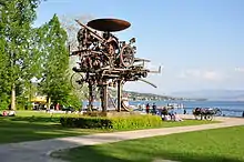 Eisenplastik Heureka von Jean Tinguely