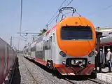 Doppelstöckiger elektrischer Personentriebzug der Reihe ONCF Z2M, baugleich mit dem italienischen Treno Alta Frequentazione