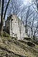 Südwestlicher Mauerrest Hauptburg
