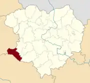 Rajon Satschepyliwka in der Ukraine