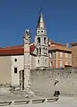 „Säule der Schande“ in Zadar, Kroatien