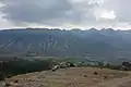 Blick über das Tal im breiten oberen (südlichen) Bereich