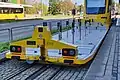 Vorstellwagen 1111 mit Instrumenten und Licht an der Front