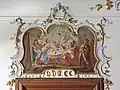 Stuckrahmen um Fresko von Enderle in Zaisertshofen