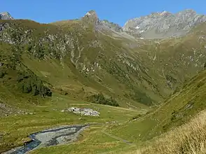 Die Zedlacher Alm im Frosnitztale