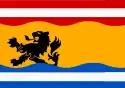 Flagge des Ortes Region Zeeuws Vlaanderen