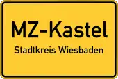 Ortseingangsschild bis 2006